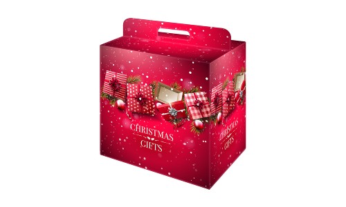 Scatole porta panettone e bottiglia