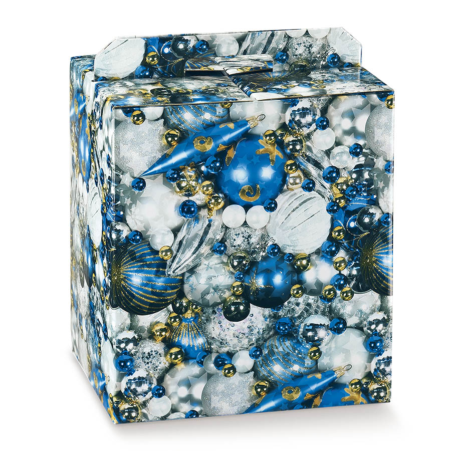 Scatole panettone e bottiglia