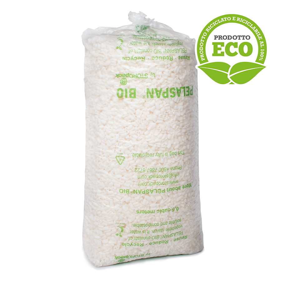 Patatine polistirolo bio sacco
