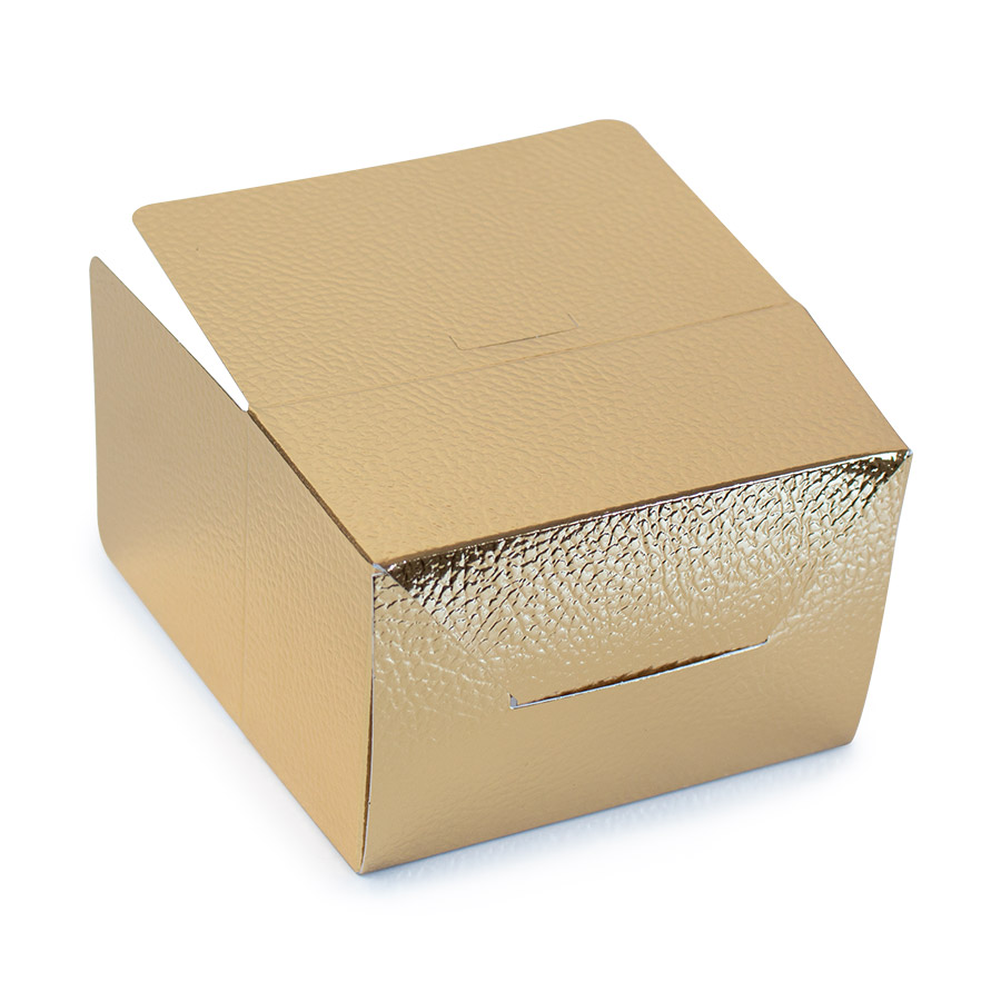Scatola pasticceria Ballottin oro incastro