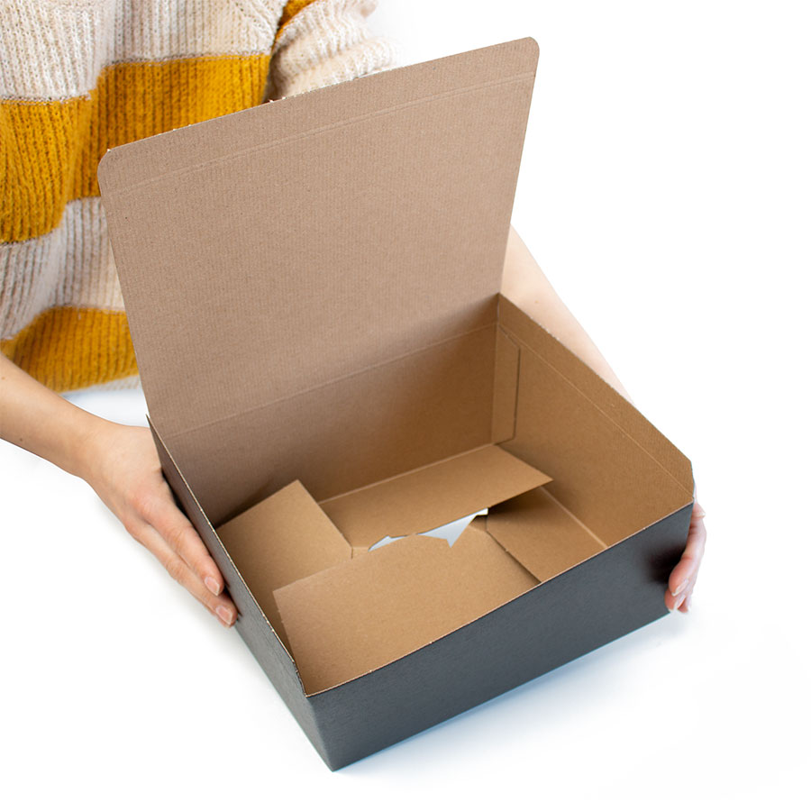 Scatola take away boite nero montaggio