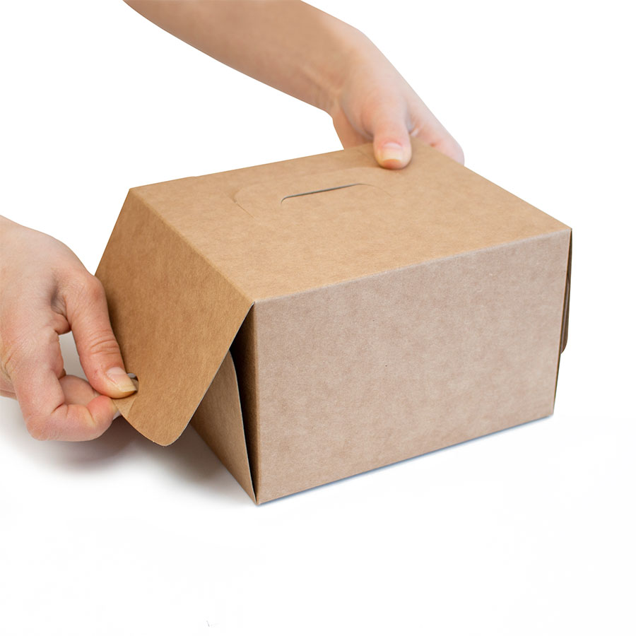 Scatola take away cadeaux montaggio 3