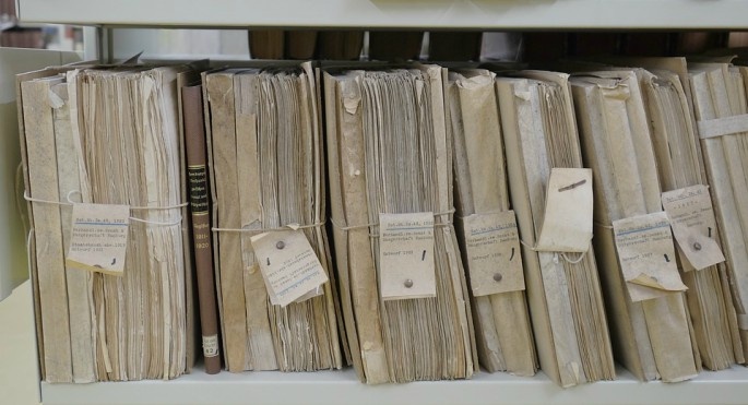 Scatole di cartone per archivi