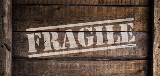 Spedizione di un pacco fragile